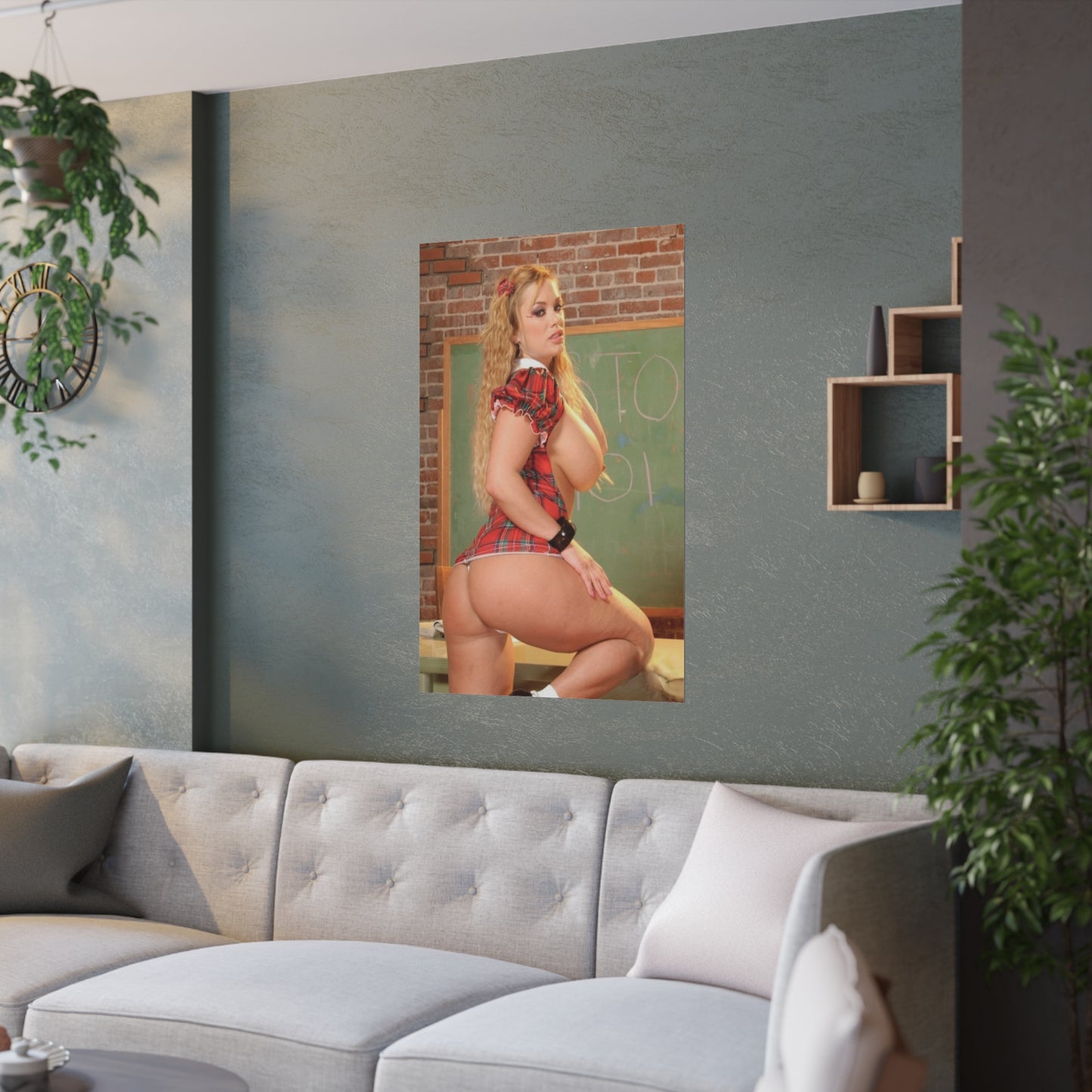 Satin Posters (210gsm) Shyla Stylez Nude