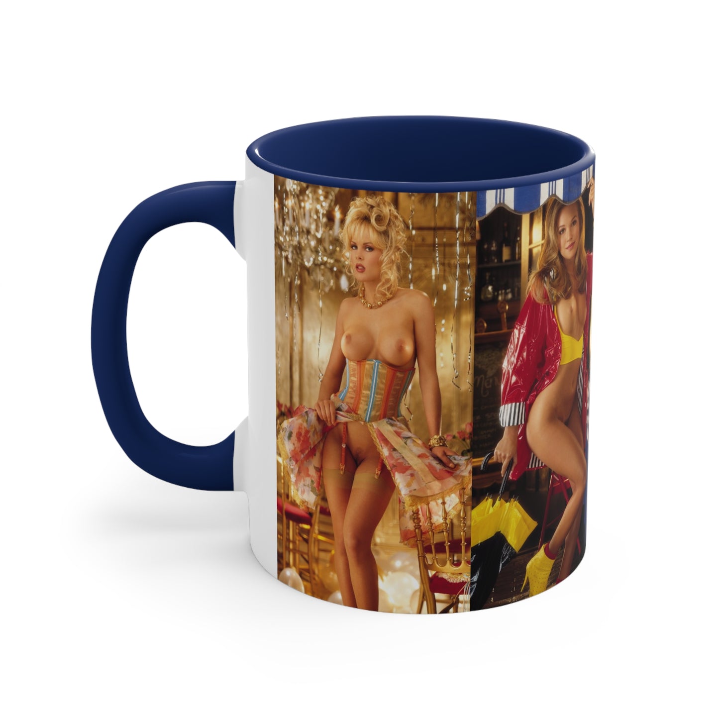 Accent Coffee Mug, 11oz Playboy Playmates 1996 January - April