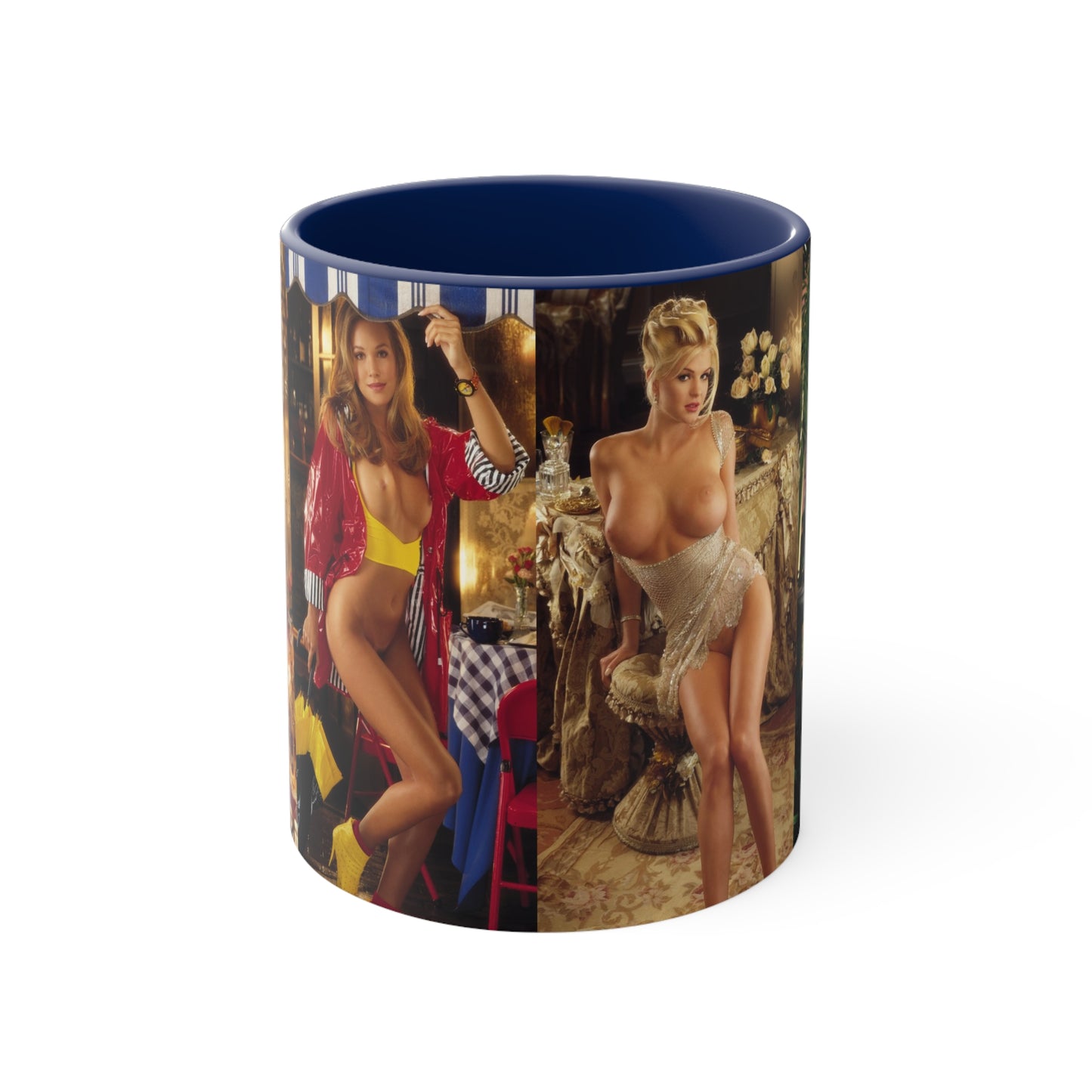 Accent Coffee Mug, 11oz Playboy Playmates 1996 January - April