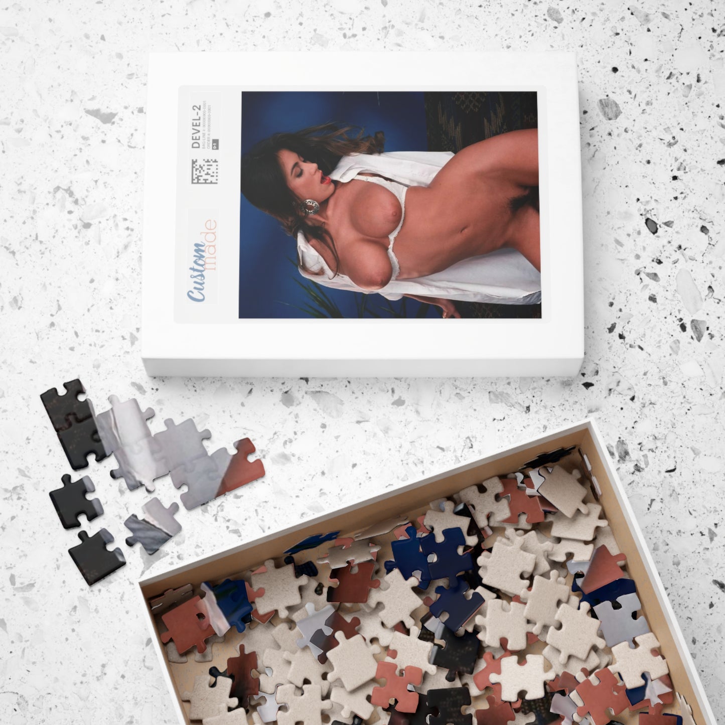 Puzzle (110, 252, 520, 1014-piece) Retro Adult Star Chasey Lain Nude