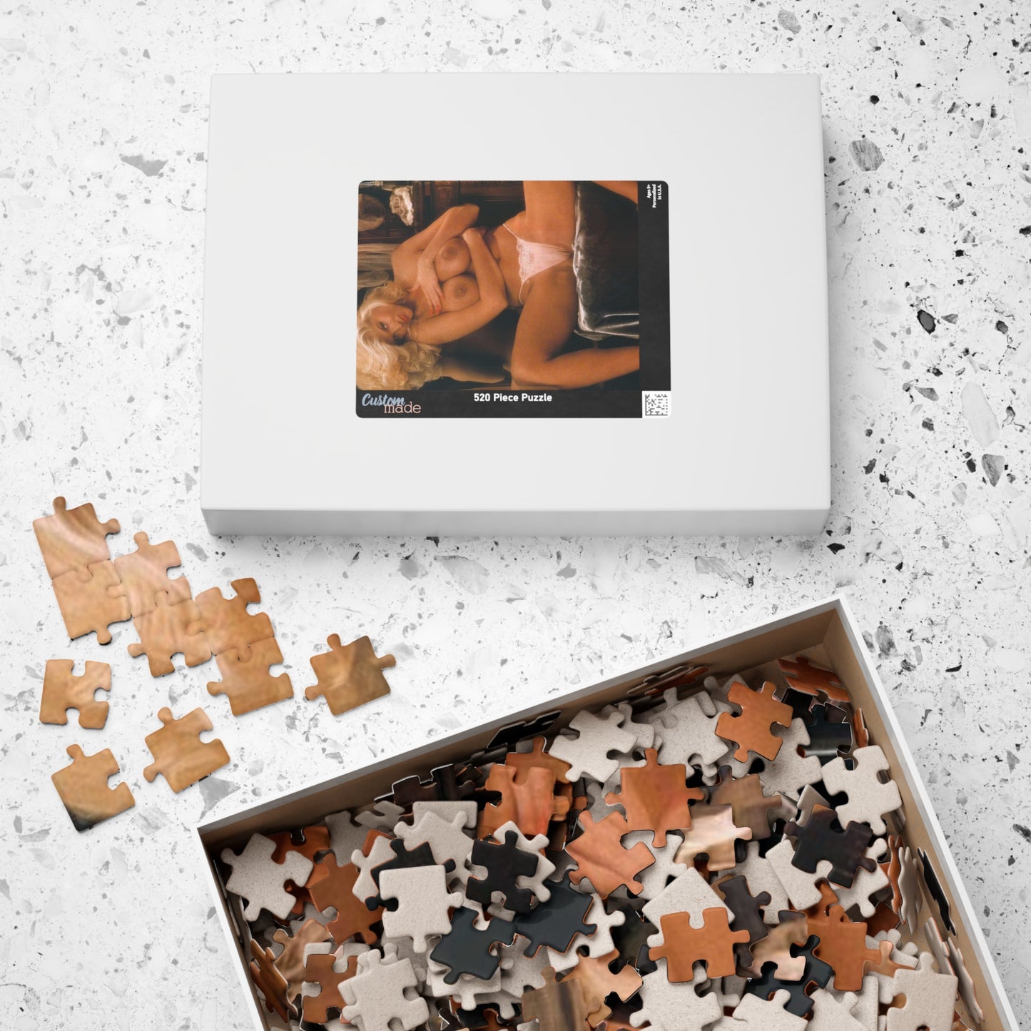 Puzzle (110, 252, 500, 1014-piece) Anna Nicole Smith Nude #25