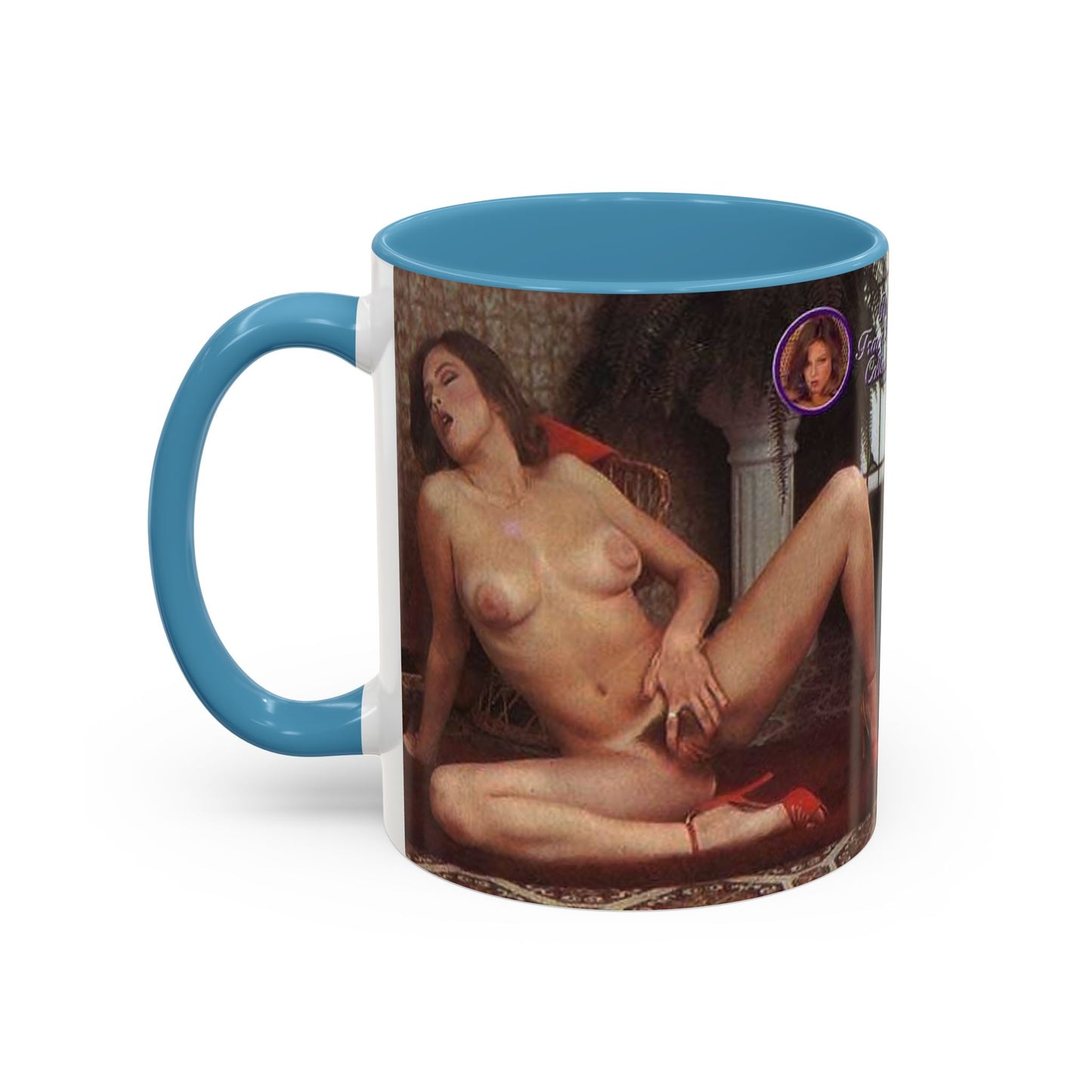 Accent Coffee Mug (11, 15oz) Traci Lords Nude