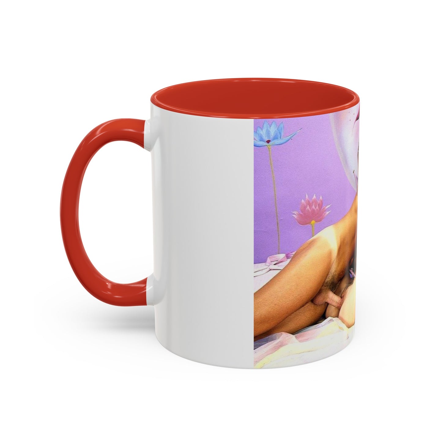 Accent Coffee Mug (11, 15oz) Traci Lords Nude Naked Retro