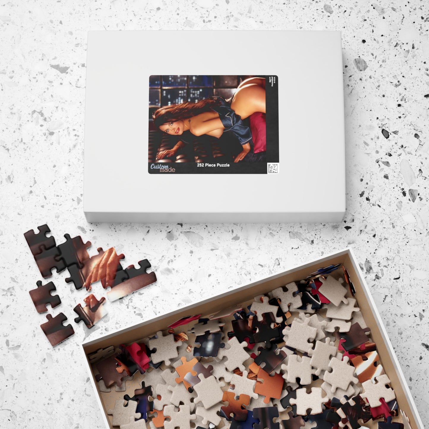 Puzzle (110, 252, 500, 1014-piece) Playmate 2008 Sandra Nilsson Nude