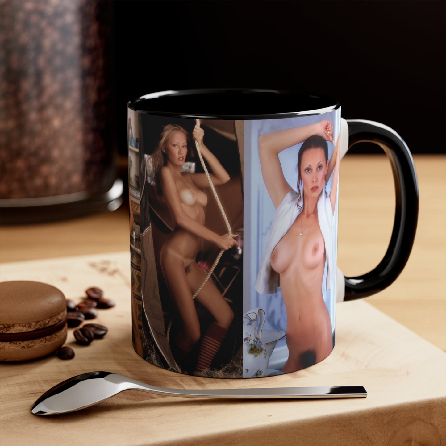 Accent Coffee Mug, 11oz Playboy Playmates 1976 May - August