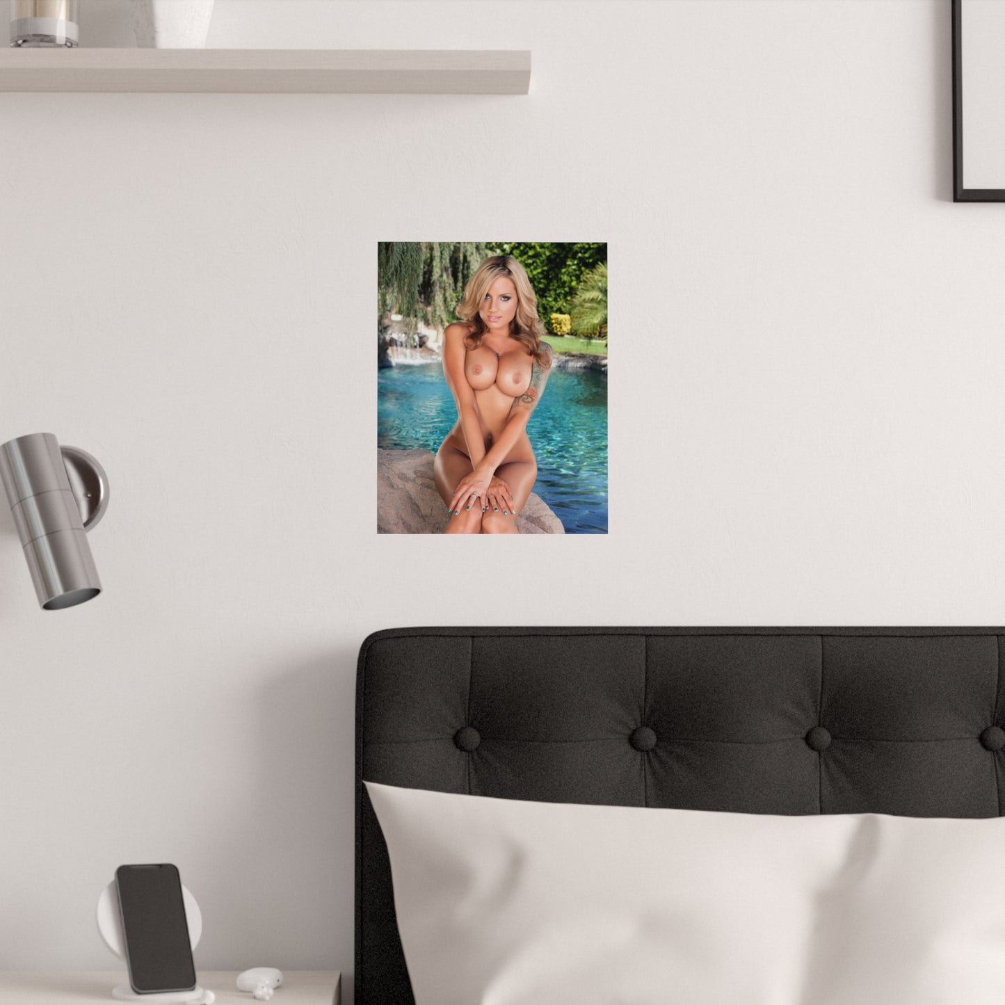 Satin Posters (210gsm) Pornstar Teagan Presley Nude