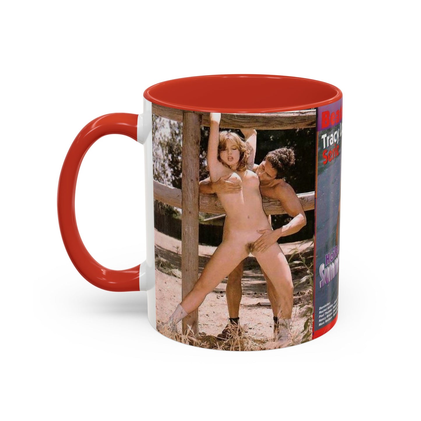 Accent Coffee Mug (11, 15oz) Traci Lords Nude