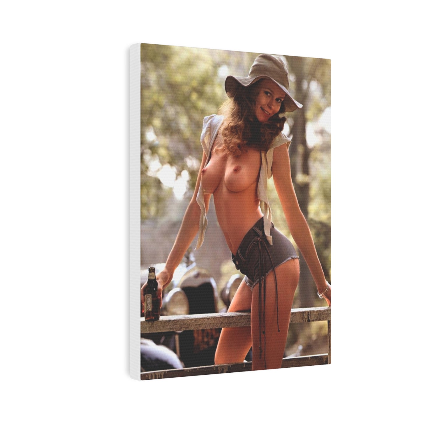 Canvas Photo Tile Playboy Playmate September 1972 Susan Miller