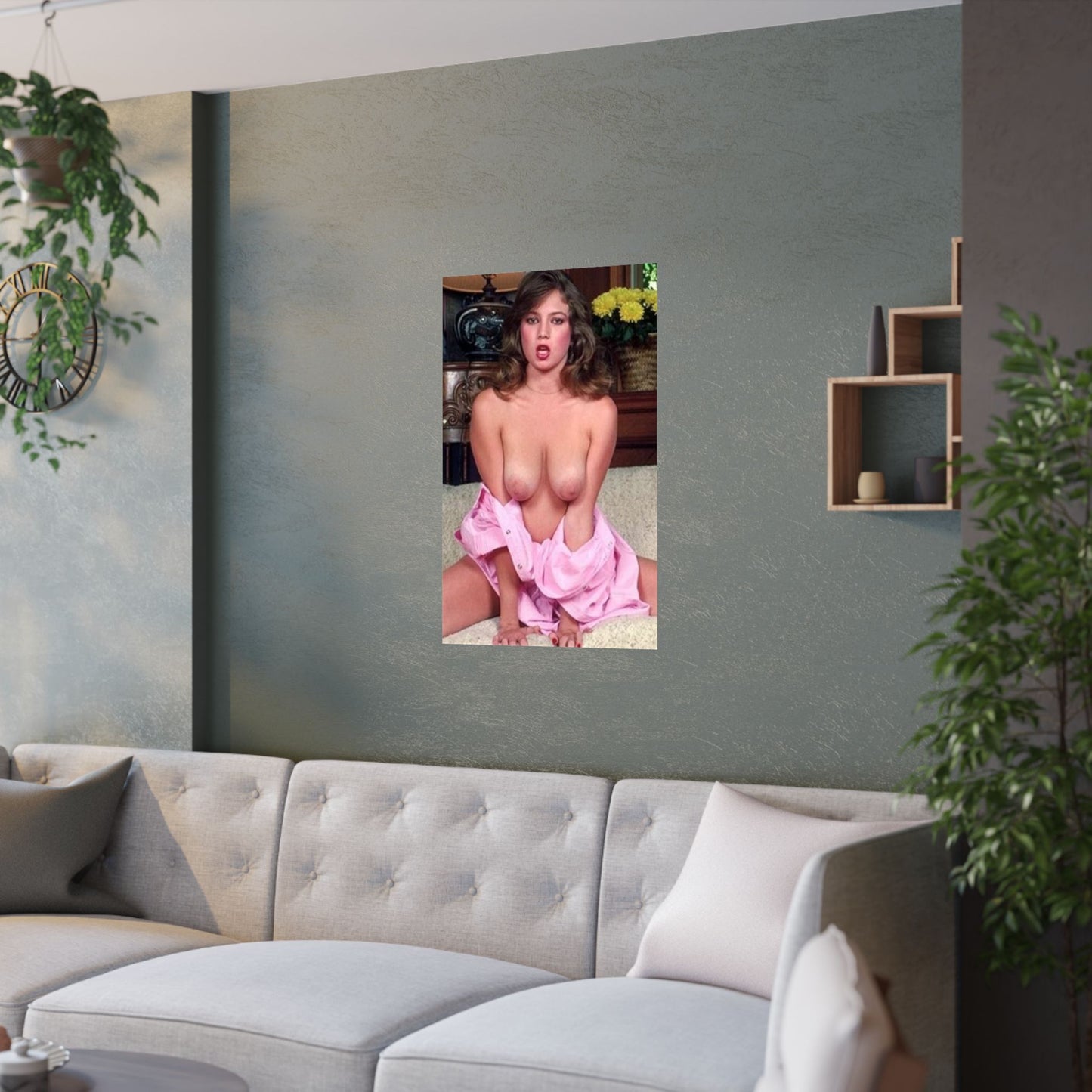 Satin Posters (210gsm) Traci Lords Nude Porn Retro