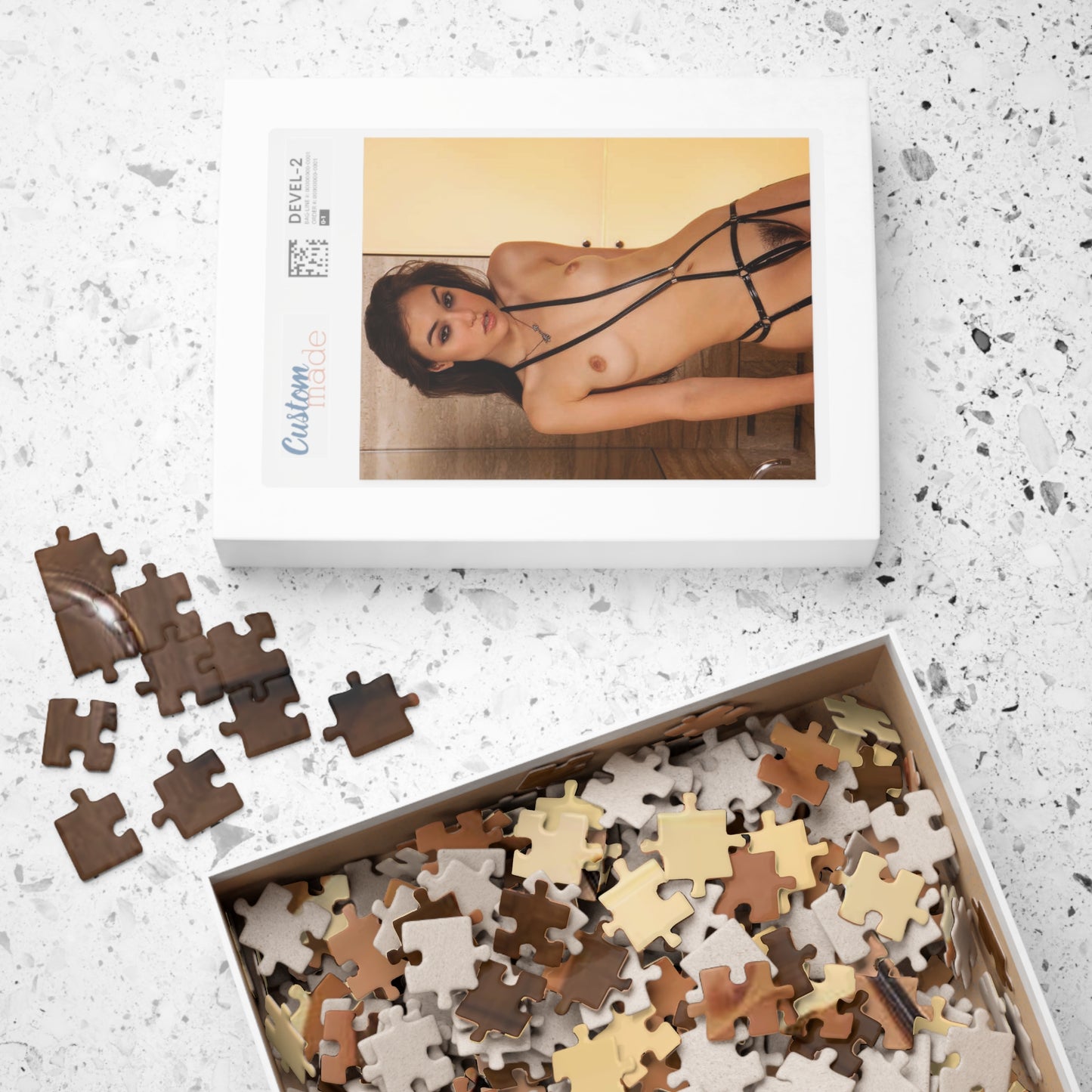 Puzzle (110, 252, 520, 1014-piece) Adult Star Sasha Grey Nude