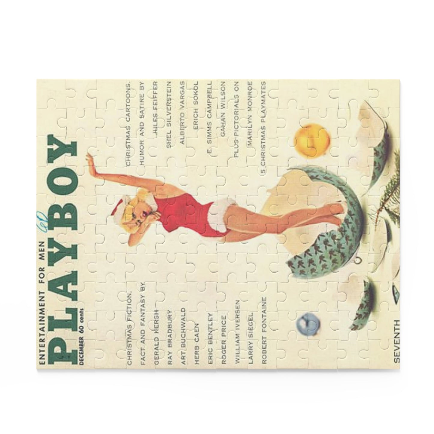 Puzzle (120, 252, 500-Piece) Playboy Cover December 1960