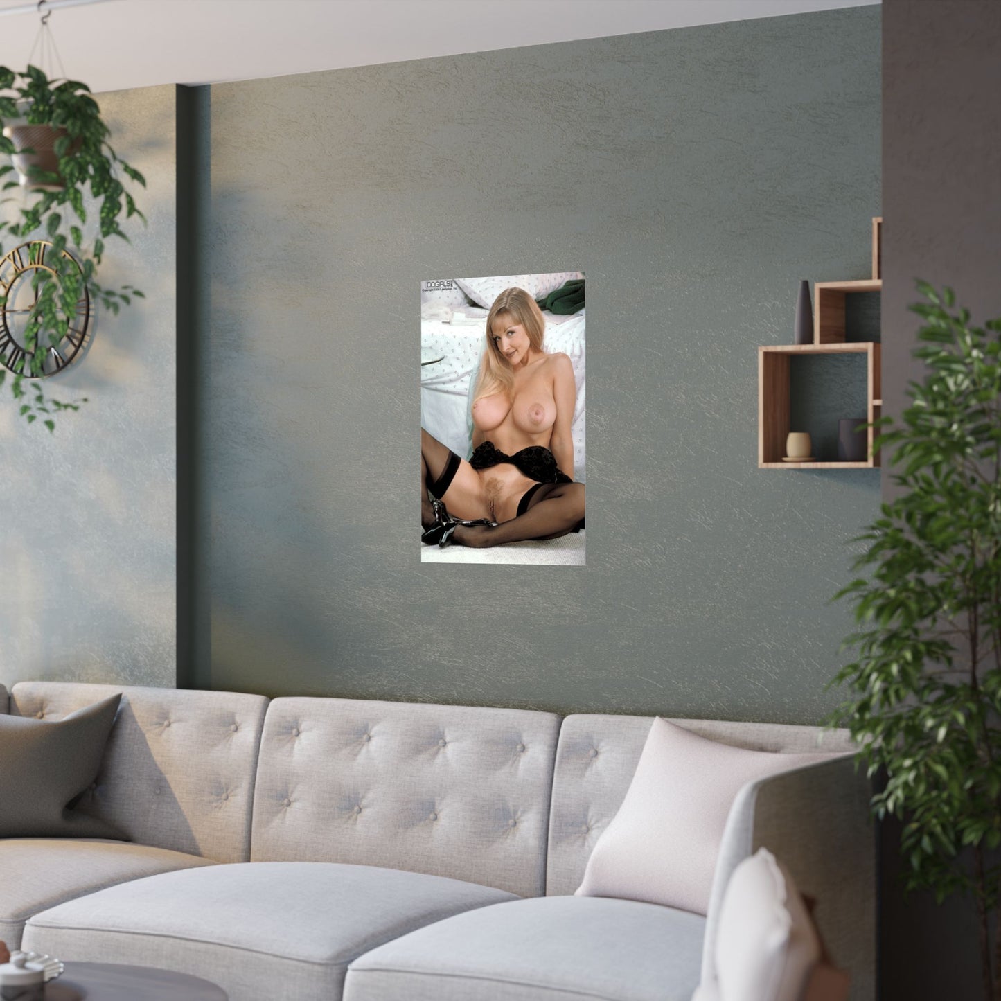 Satin Posters (210gsm) Danni Ashe Nude