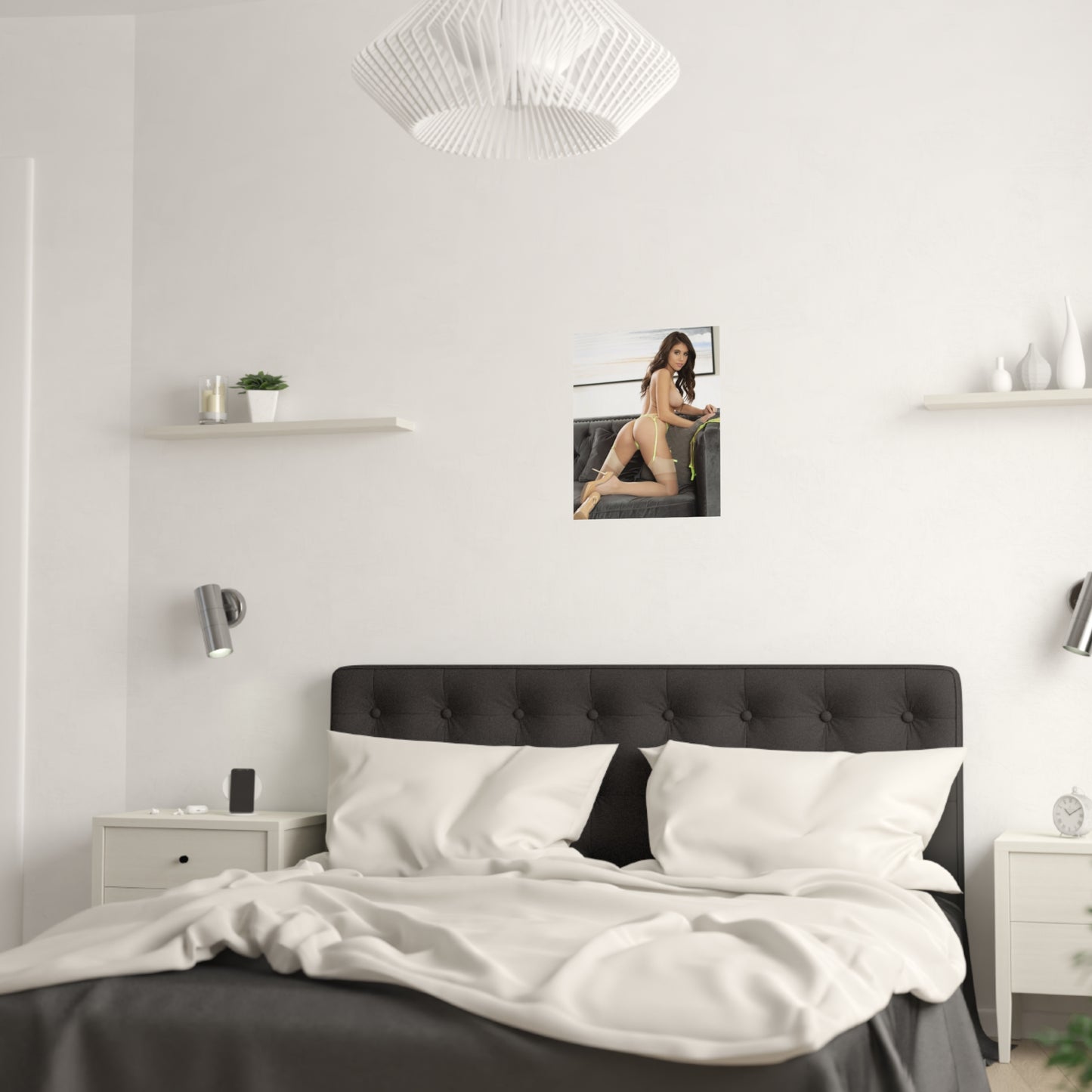 Satin Posters (210gsm) Pet Violet Summers Nude