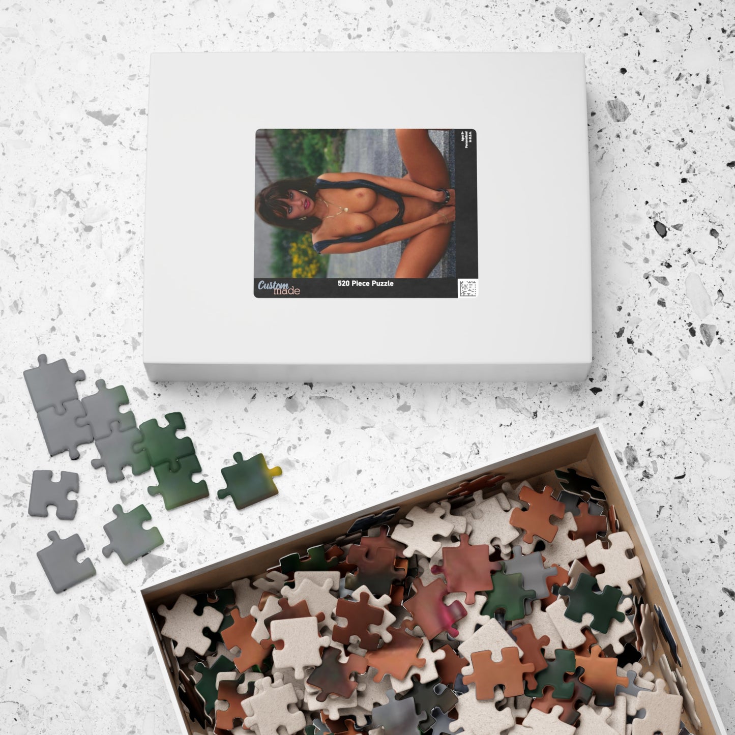 Puzzle (110, 252, 520, 1014-piece) Retro Porn Star Anita Blond