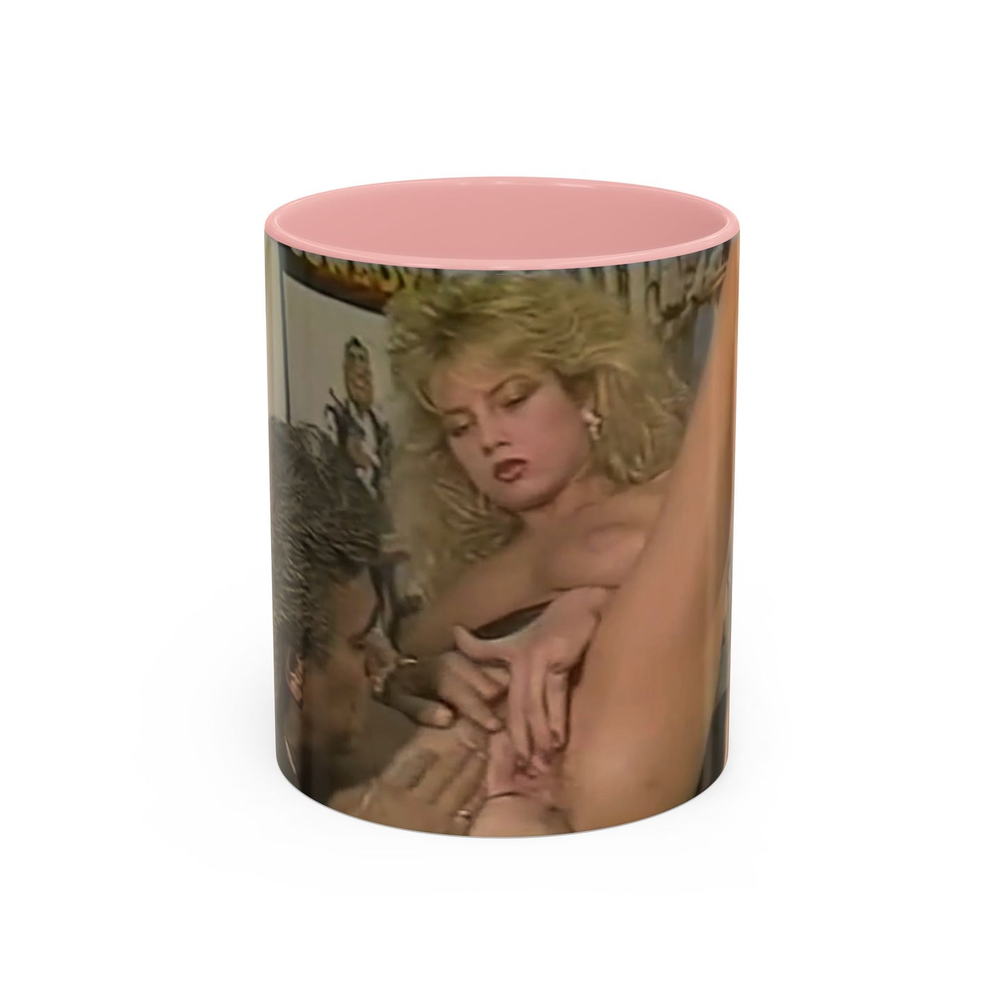 Accent Coffee Mug (11, 15oz) Traci Lords Nude Retro Porn Star
