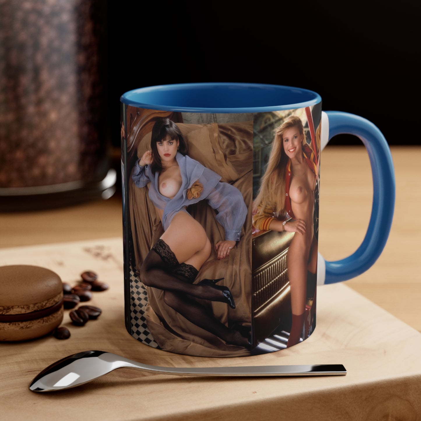 Accent Coffee Mug, 11oz Playboy Playmates 1990 January - April