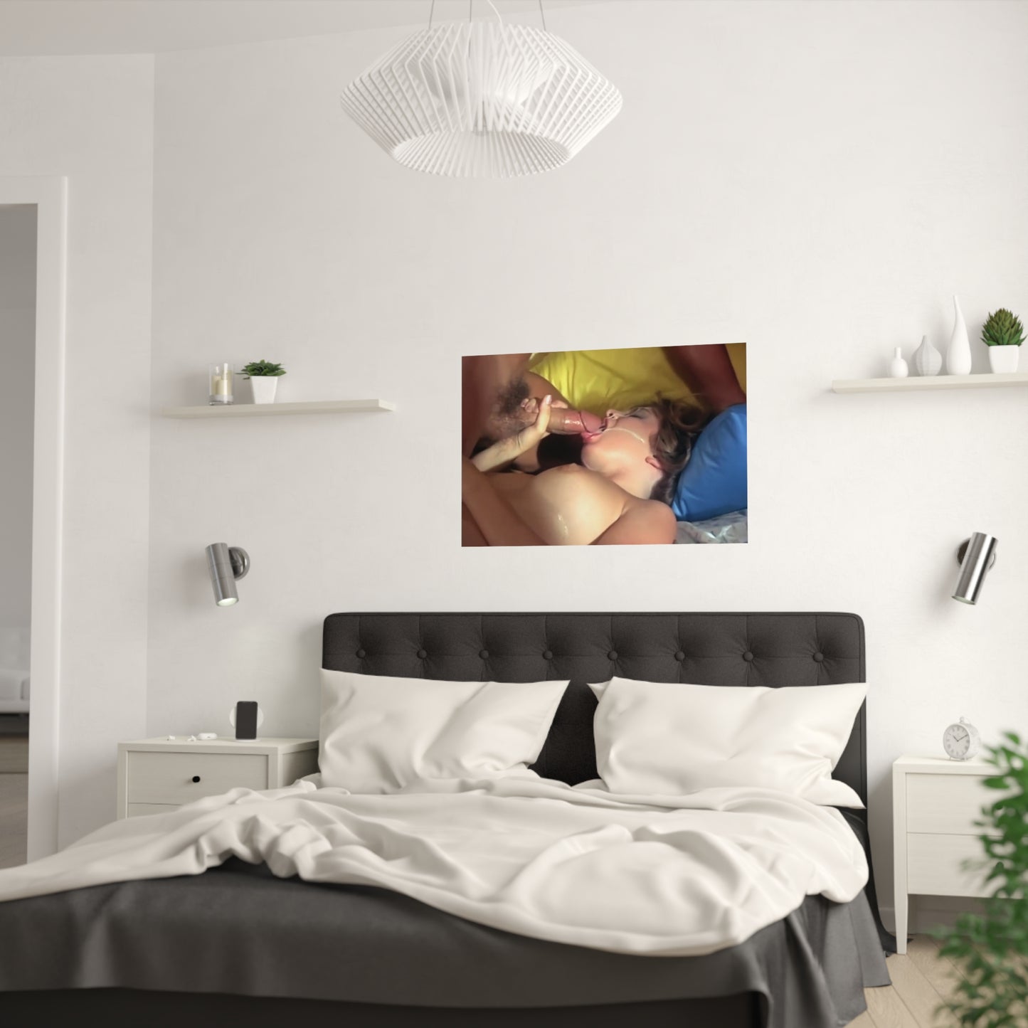 Satin Posters (210gsm) Traci Lords Naked Nude Retro