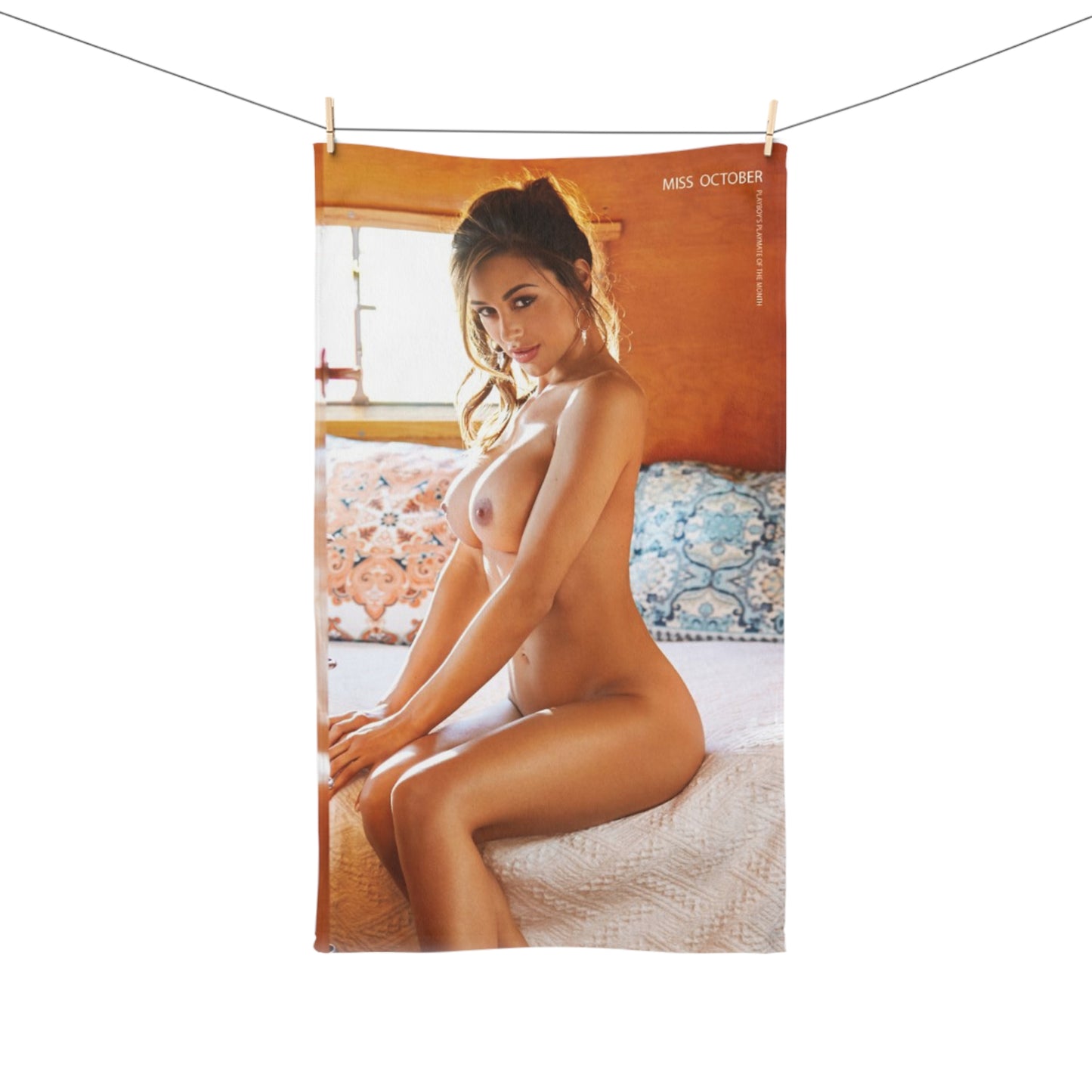 Hand Towel Playboy Playmate October 2015 Ana Cheri