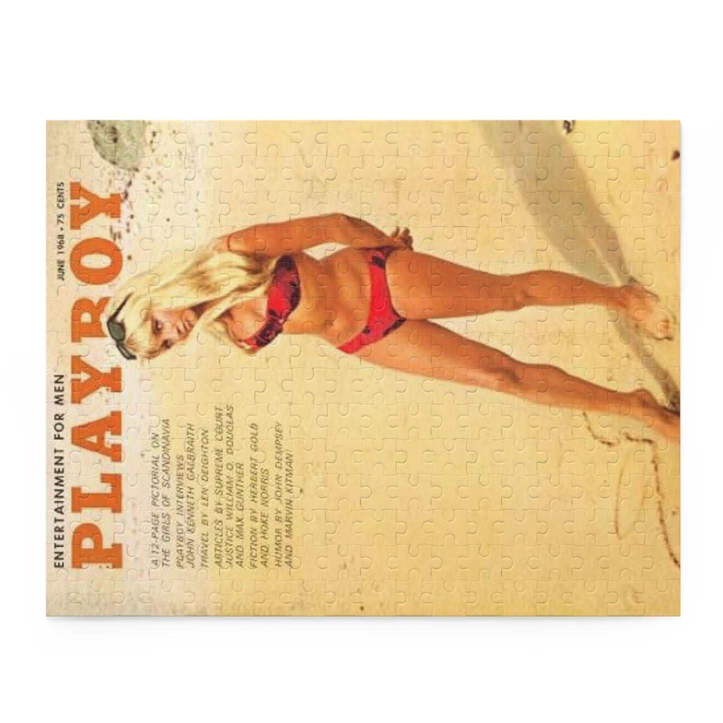 Puzzle (120, 252, 500-Piece) Playboy Cover June 1968