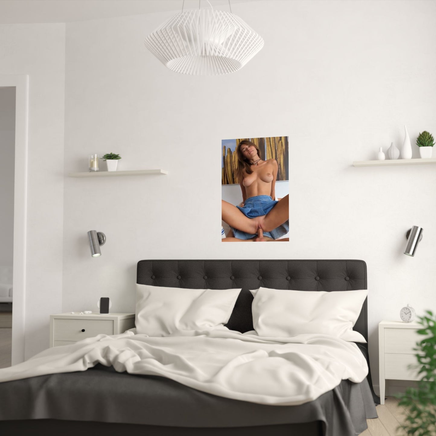 Satin Posters (210gsm) Natural Brunette Teen POV