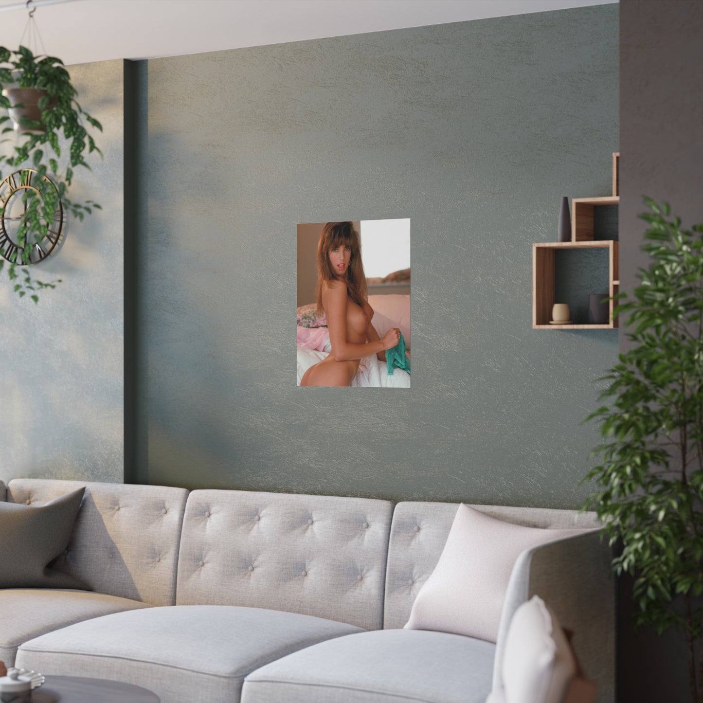 Satin Posters (210gsm) Pornstar Racquel Darrian Nude