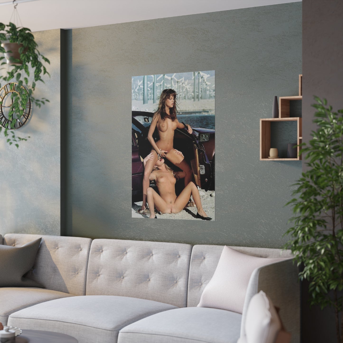 Satin Posters (210gsm) Racquel Darrian Nude