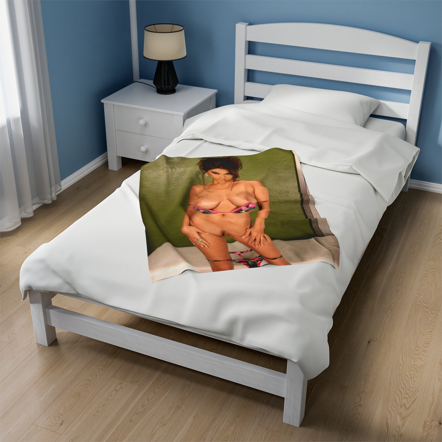 Velveteen Plush Blanket Porn Star Tera Patrick Nude