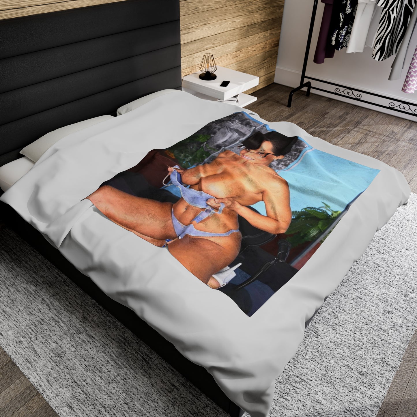 Velveteen Plush Blanket Lisa Ann