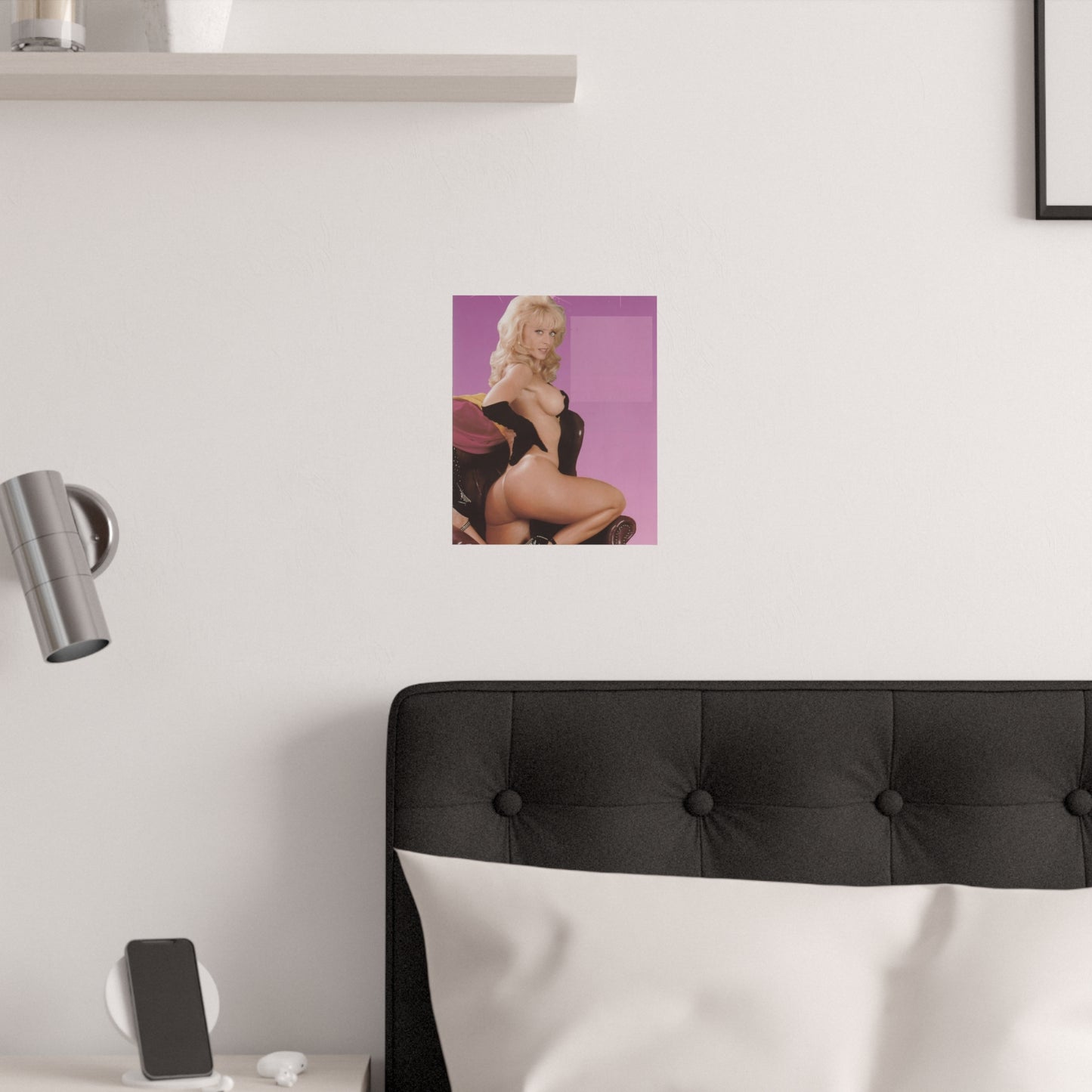 Satin Posters (210gsm) Retro Porn Star Nina Hartley Nude