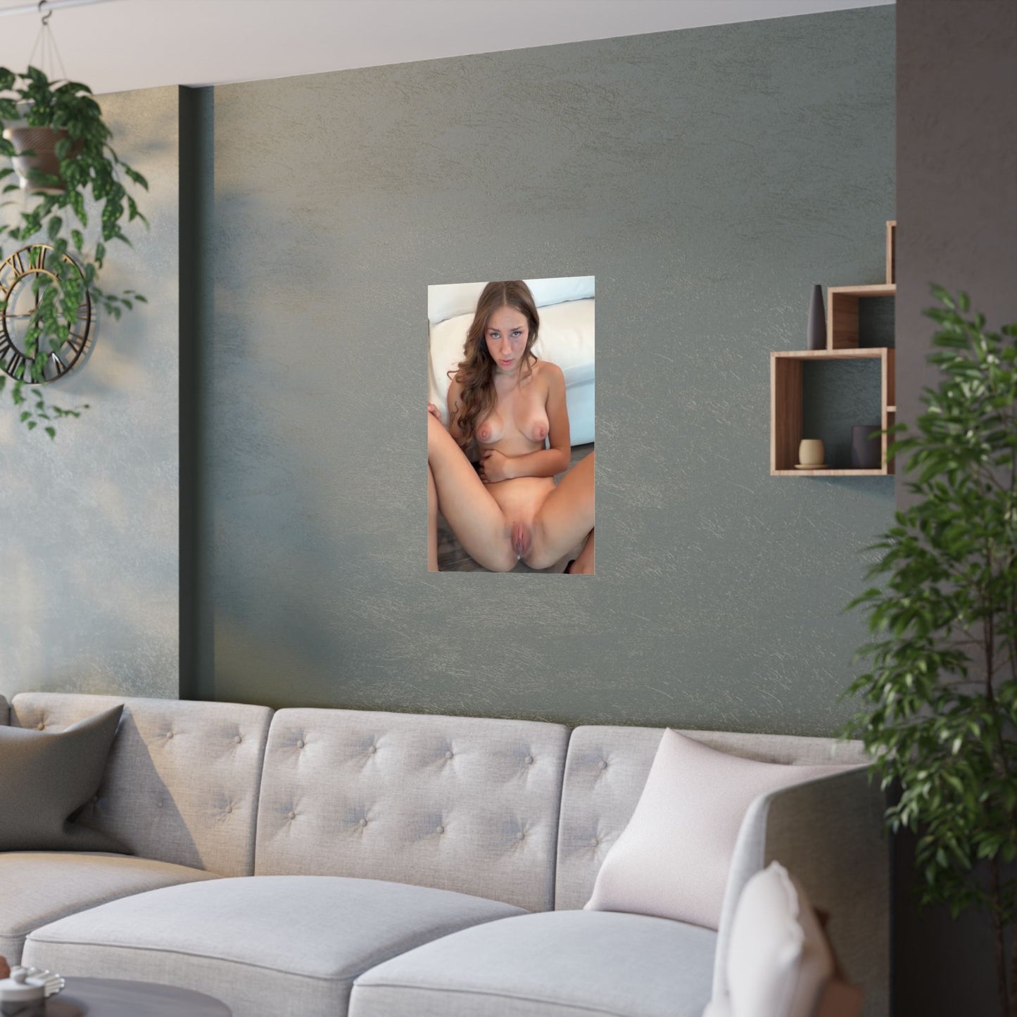 Satin Posters (210gsm) Creampied Teen