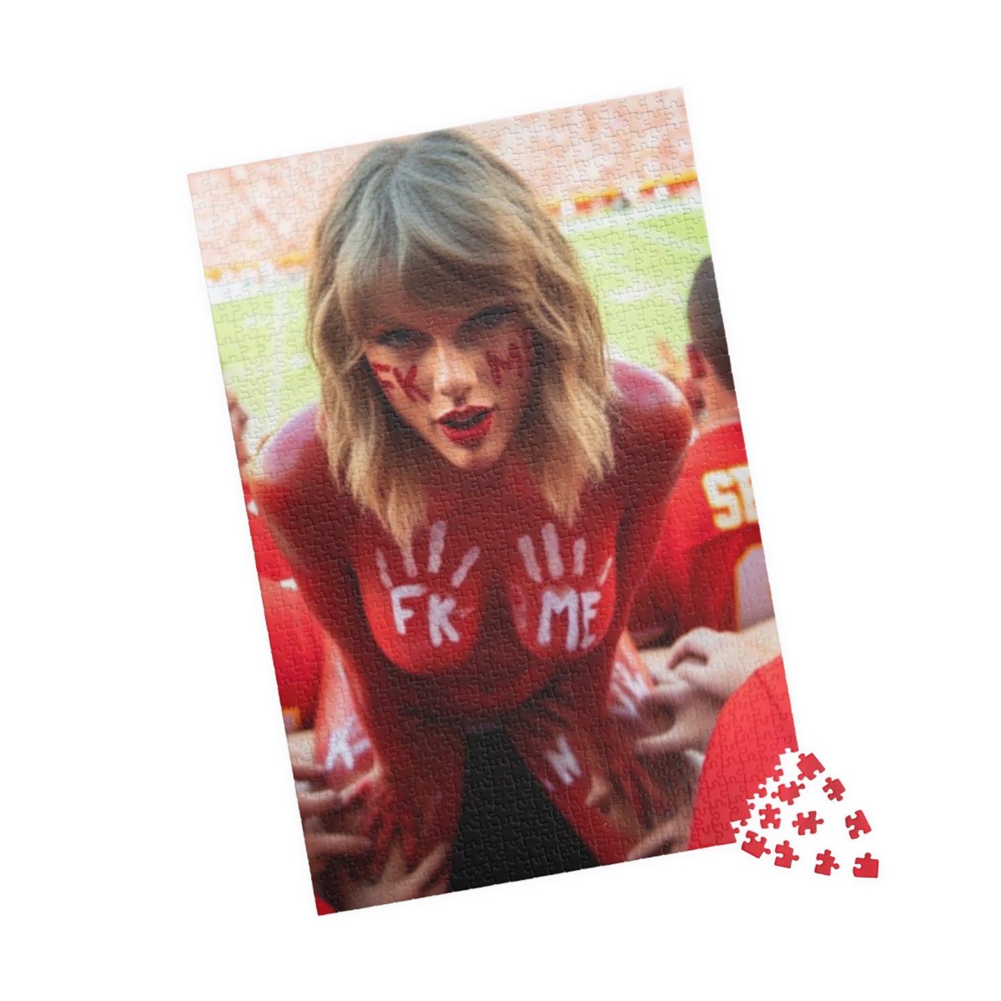 Puzzle (110, 252, 520, 1014-piece) Taylor Swift AI Nudes
