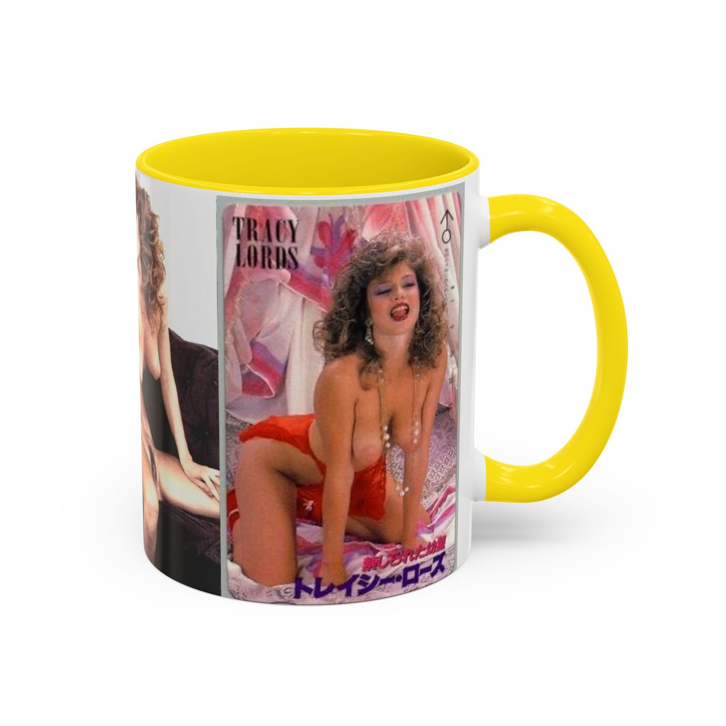 Accent Coffee Mug (11, 15oz) Traci Lords Nude