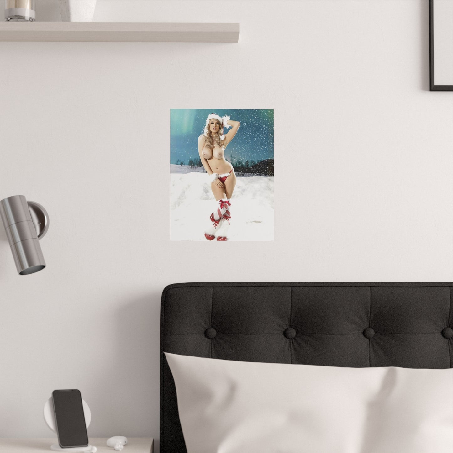 Satin Posters (210gsm) Christmas Pornstars Nude