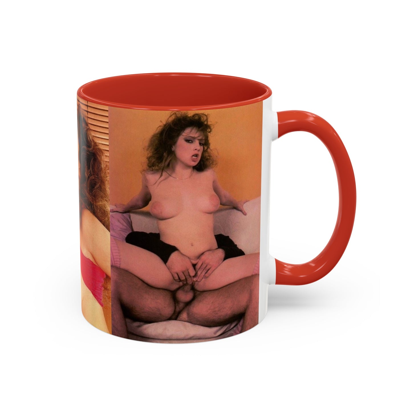 Accent Coffee Mug (11, 15oz) Traci Lords Nude Naked Retro Fuck Sex