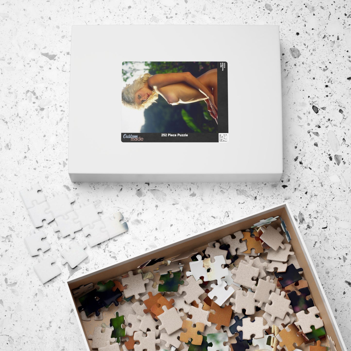 Puzzle (110, 252, 500, 1014-piece) Retro Porn Star Ginger Lynn Nude