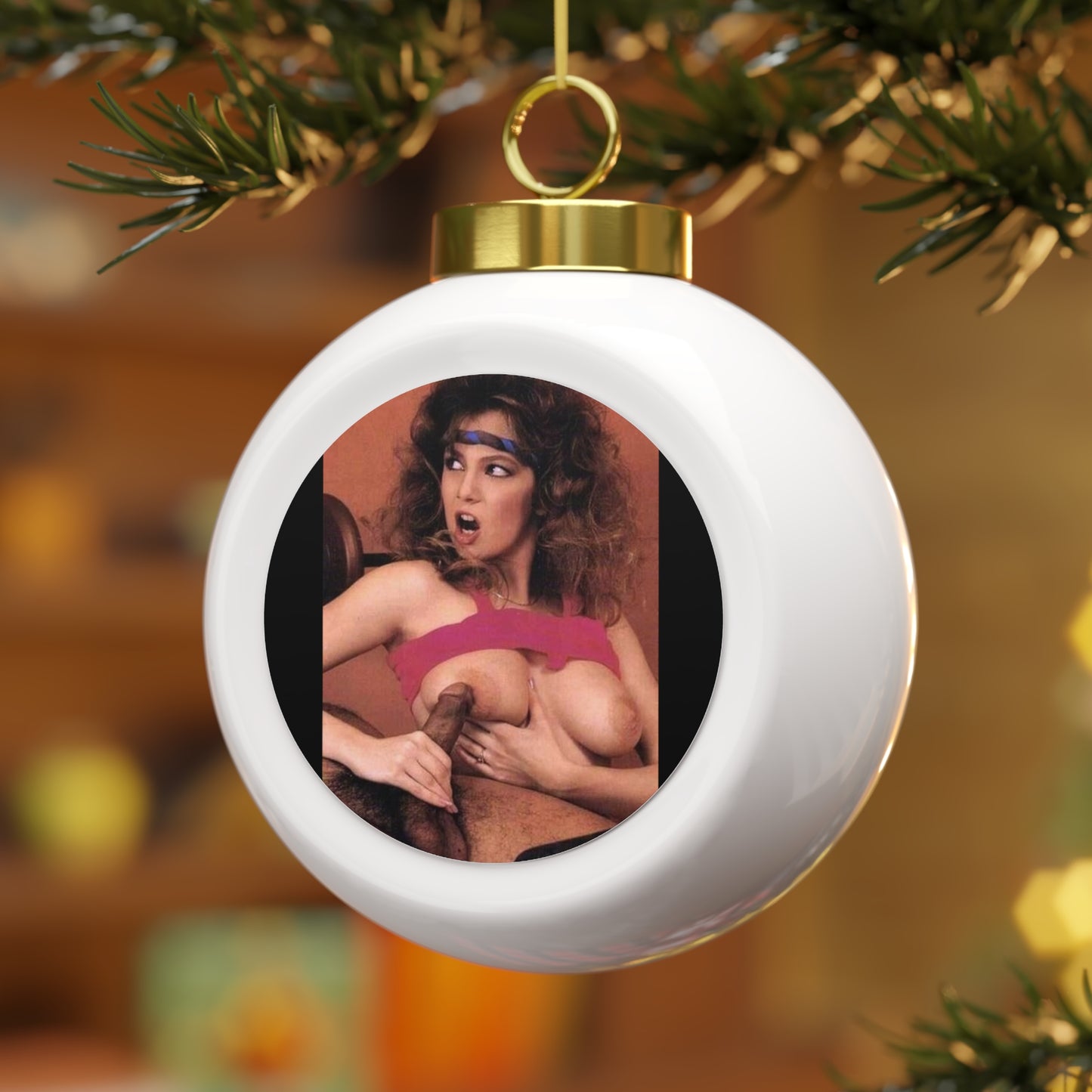 Christmas Ball Ornament Traci Lords Nude