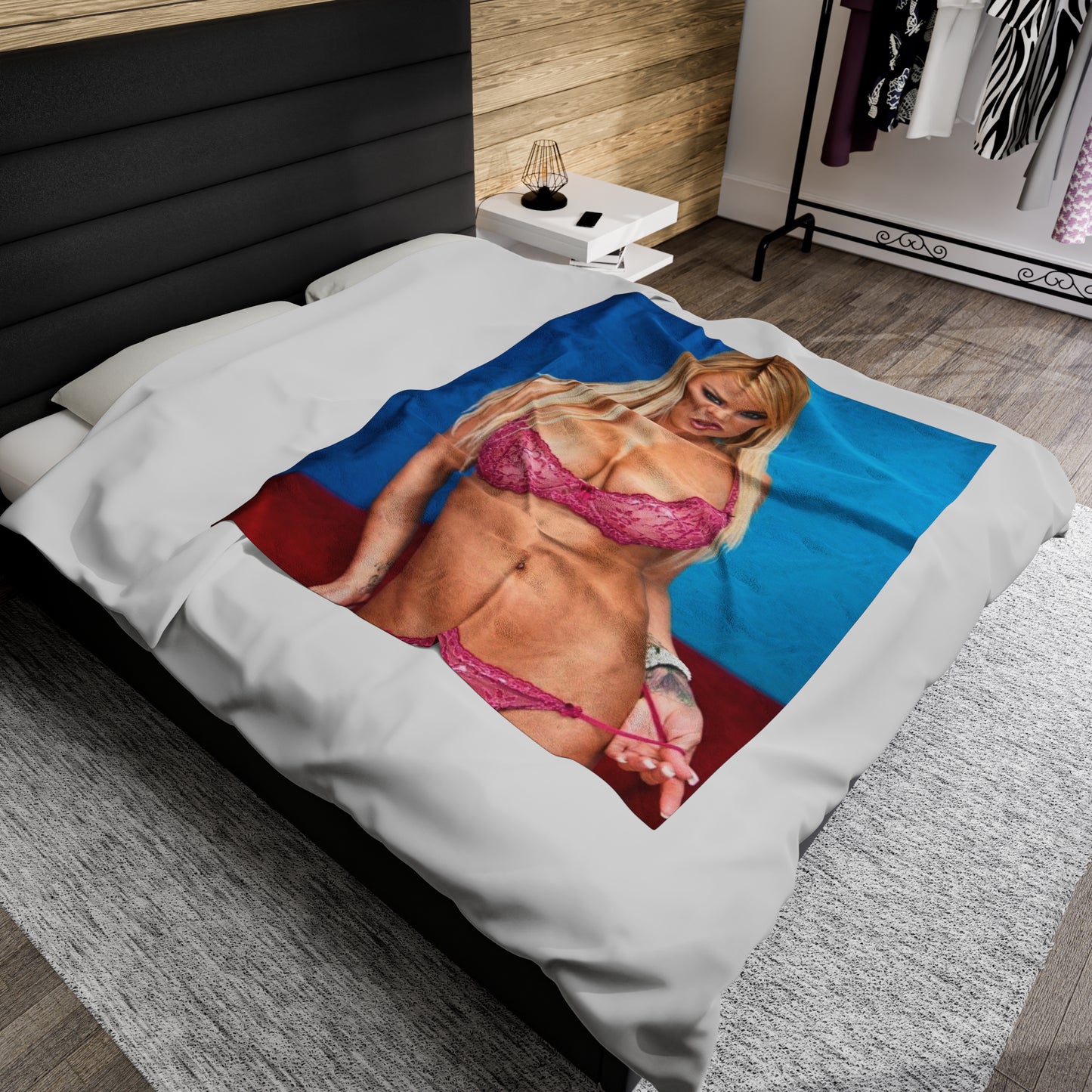 Velveteen Plush Blanket Shyla Stylez Lingerie