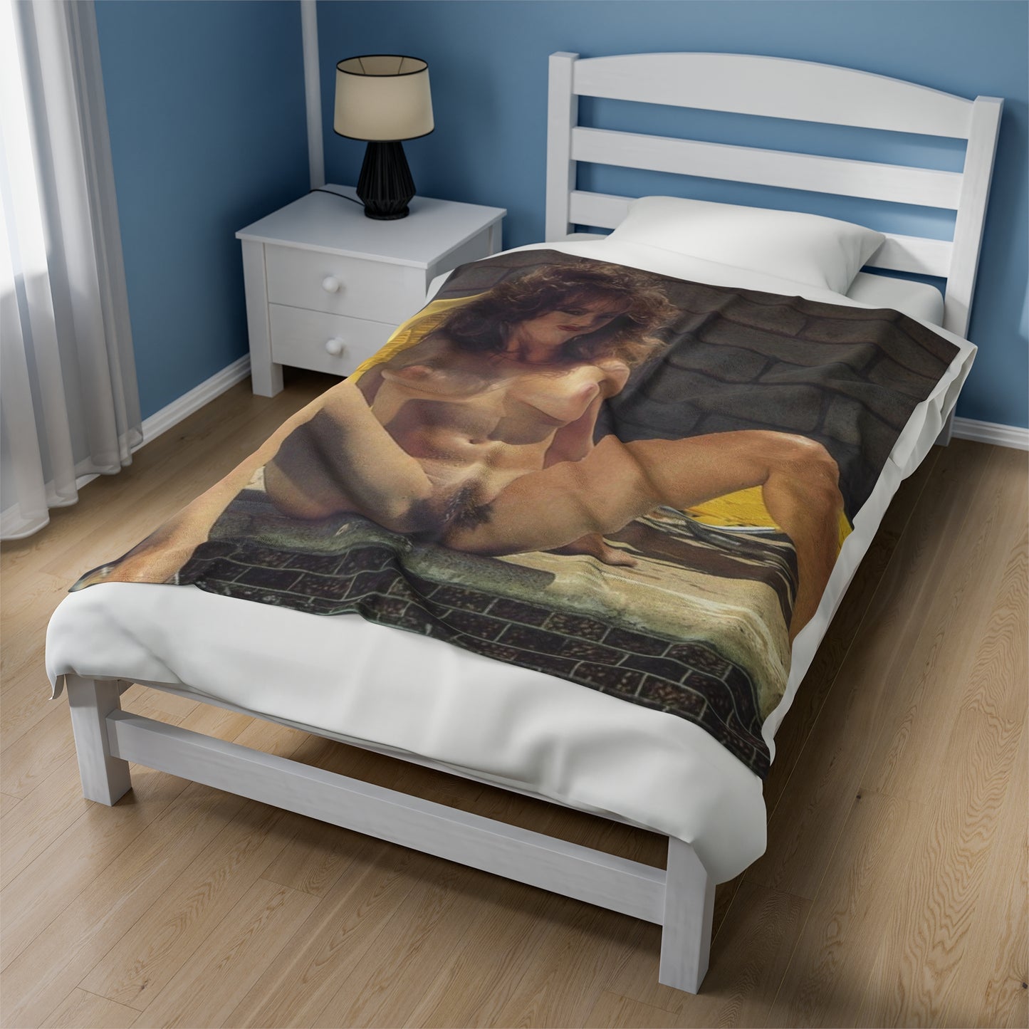 Velveteen Plush Blanket Traci Lords Nude