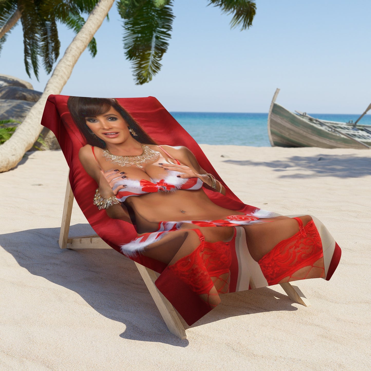 Beach Towel Lisa Ann Lingerie
