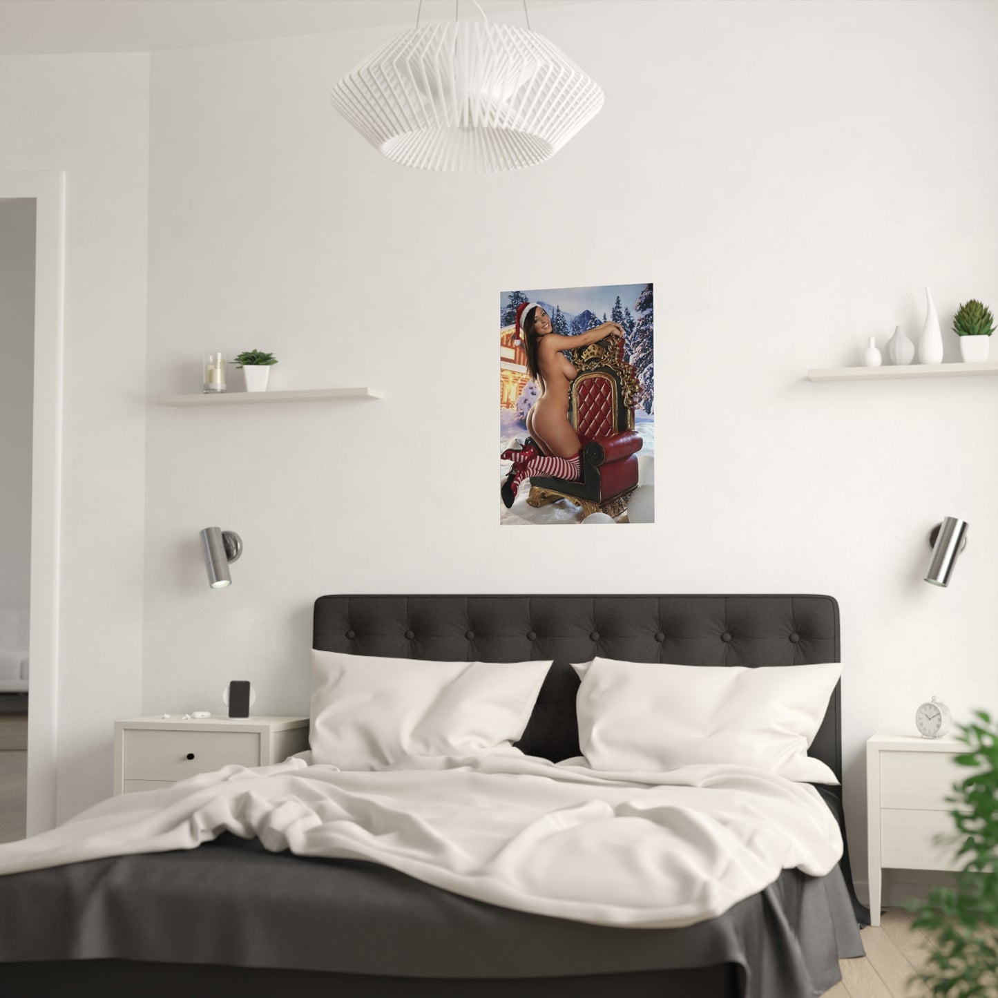 Satin Posters (210gsm) Christmas Pornstars Nude