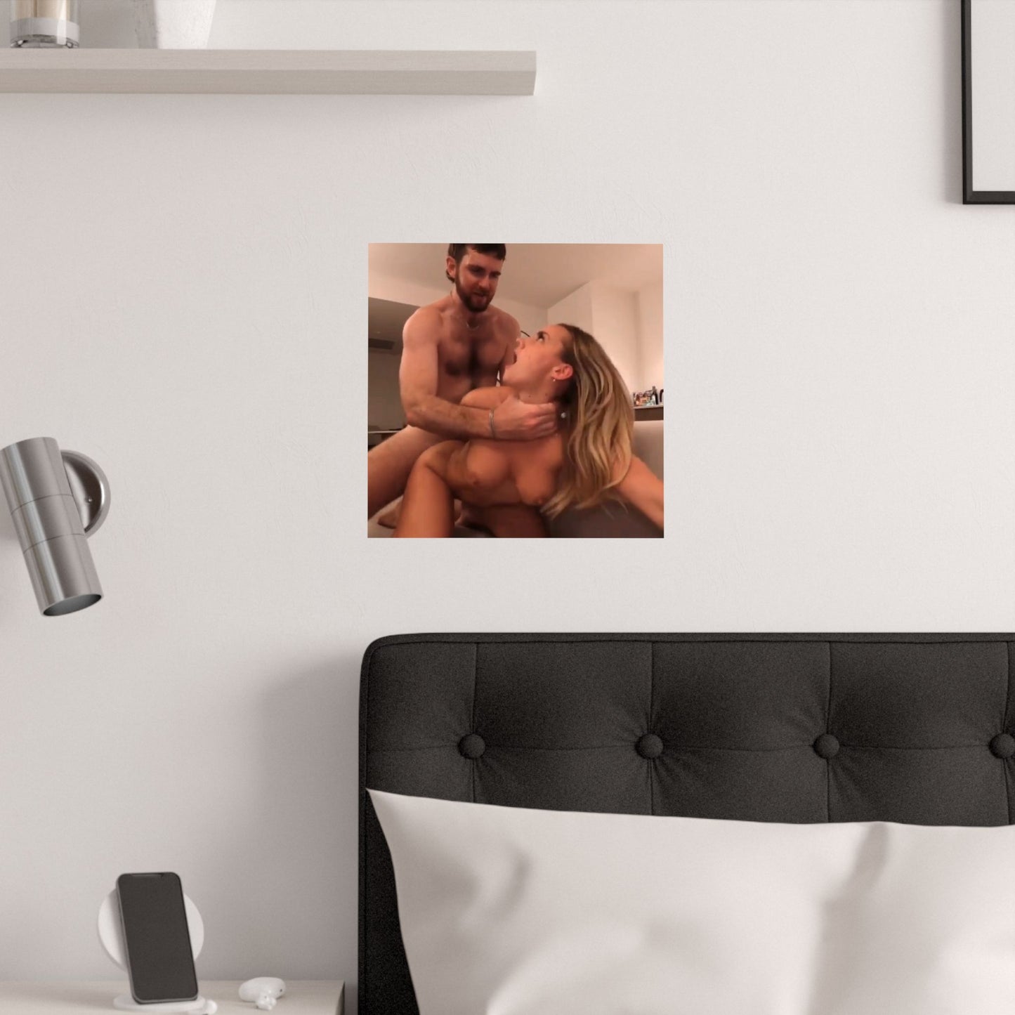 Satin Posters (210gsm) Blonde Teen Getting it Rough