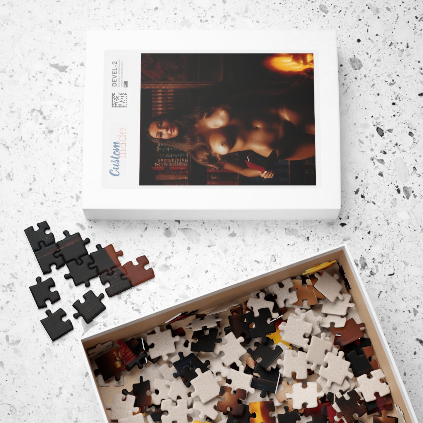 Puzzle (110, 252, 500, 1014-piece) Playboy Playmate January 1972 Marilyn Cole