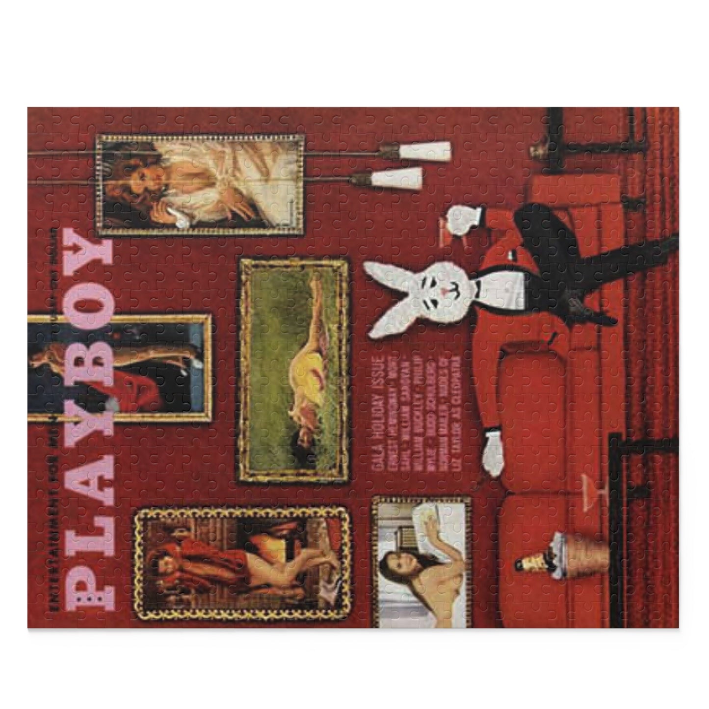 Puzzle (120, 252, 500-Piece) Playboy Cover January 1963