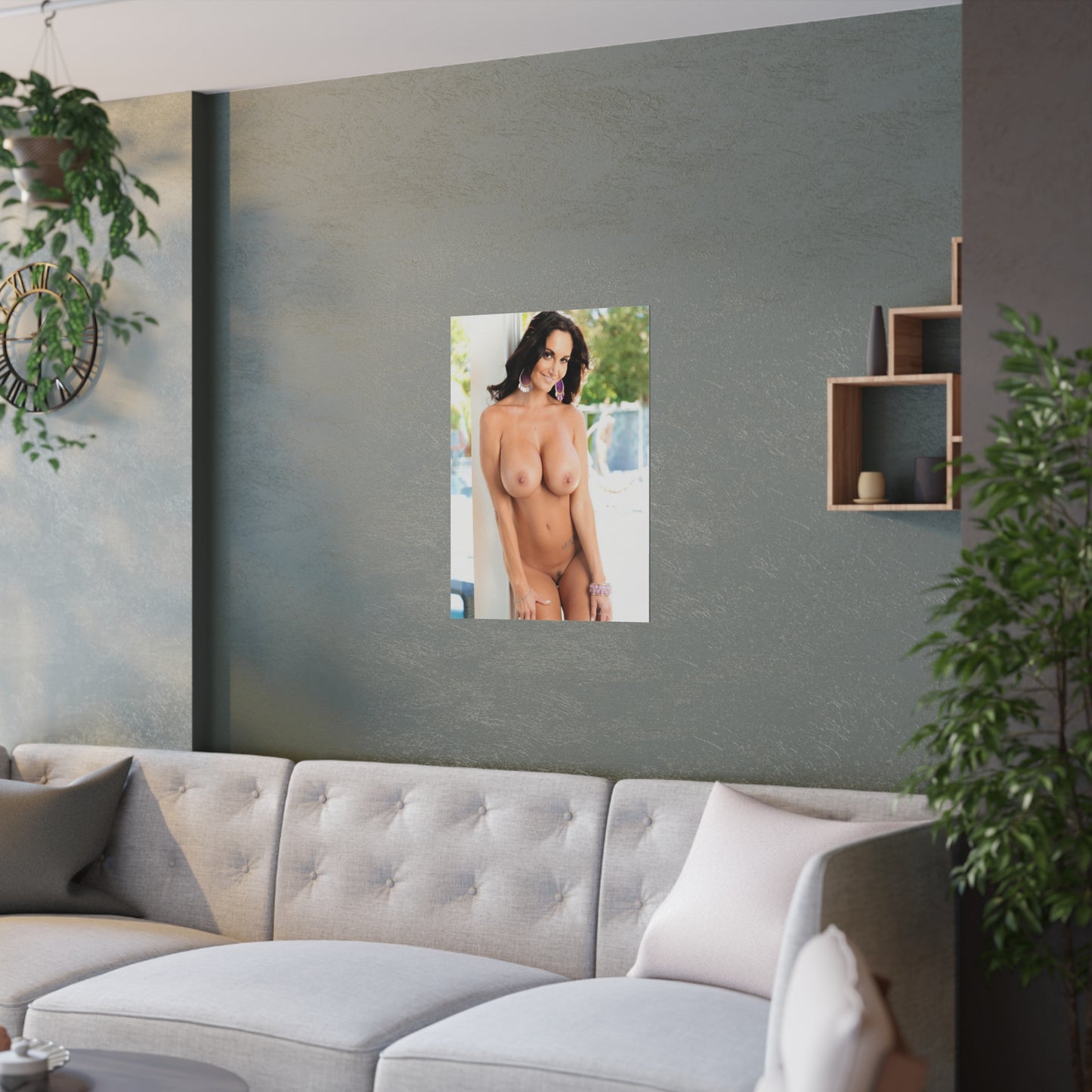 Satin Posters (210gsm) Ava Addams Nude