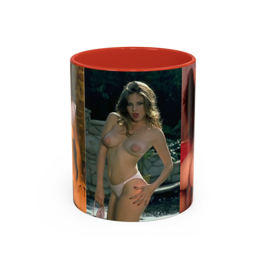 Accent Coffee Mug (11, 15oz) Traci Lords Nude Naked Retro Fuck Sex