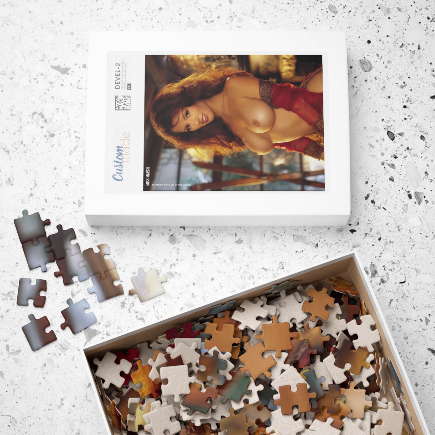 Puzzle (110, 252, 500, 1014-piece) Playboy Playmate March 2003 Pennelope Jimenez