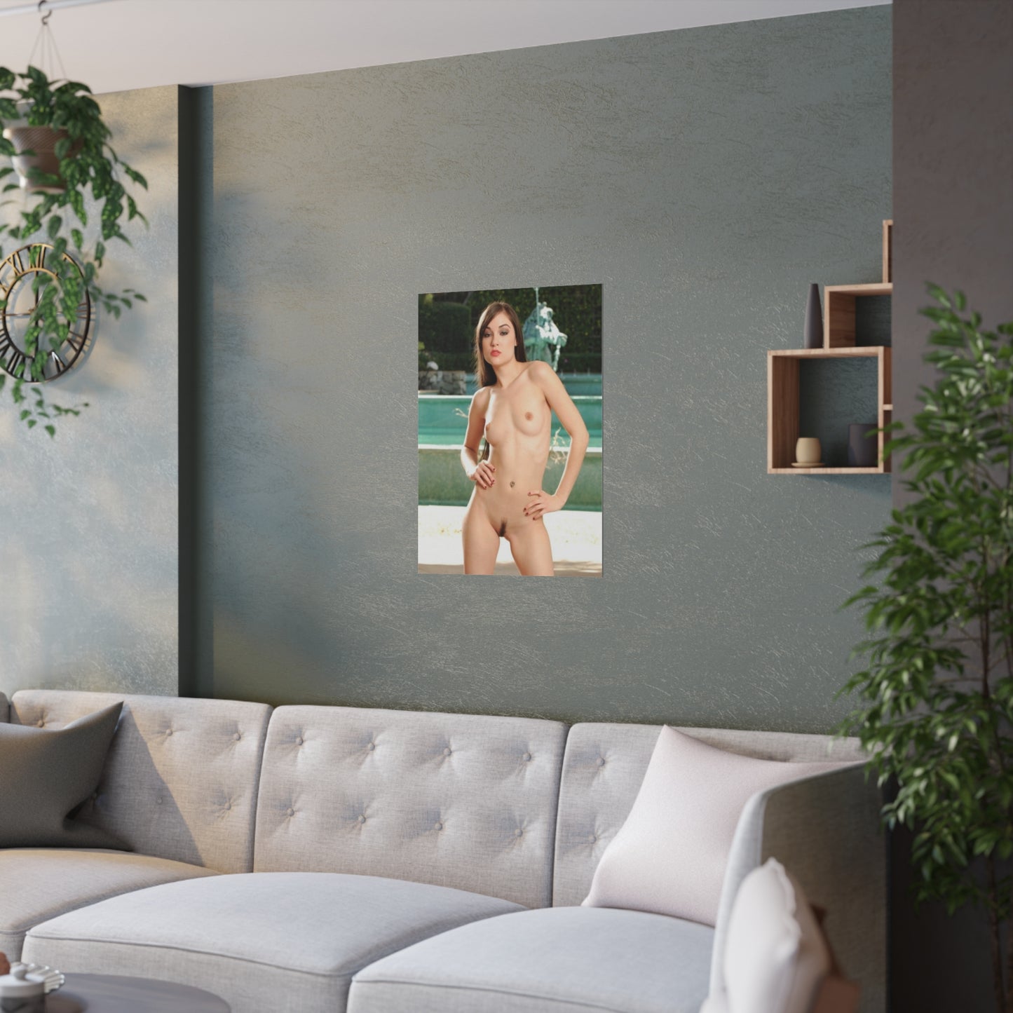 Satin Posters (210gsm) Sasha Grey Nude