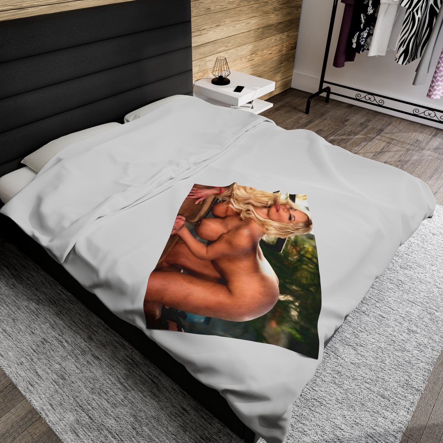 Velveteen Plush Blanket Pornstar Shyla Stylez Nude