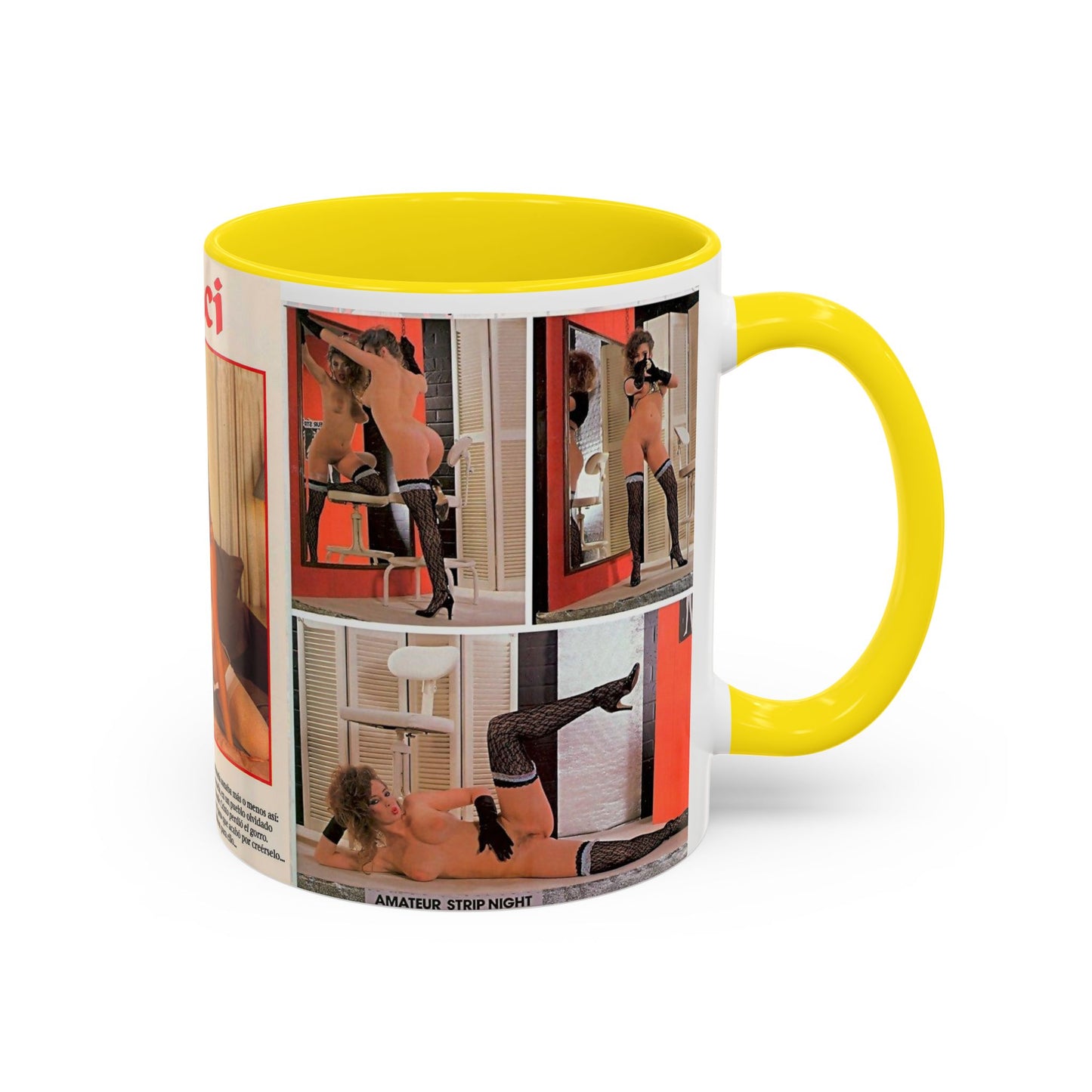 Accent Coffee Mug (11, 15oz) Traci Lords Nude