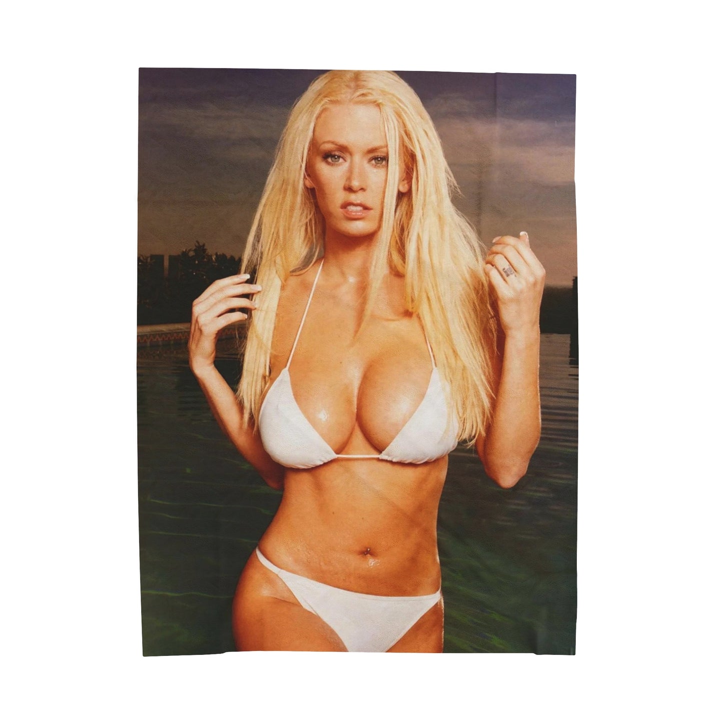 Velveteen Plush Blanket Jenna Jameson